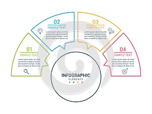 Infographic. Business infographic template.