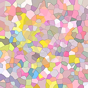Abstract geometric pattern with triangles in the form of crystallization