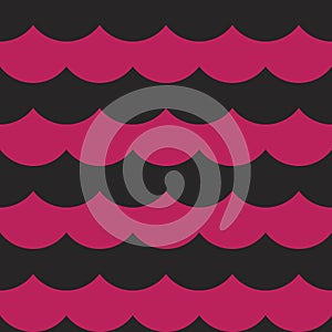 Black pink colorful cloudy seamless pattern background