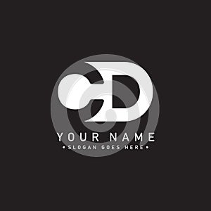 Initial Letter CD Logo - Simple Business Logo photo