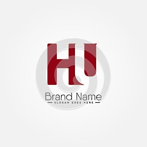 Initial Letter HU Logo - Minimal Business Logo photo