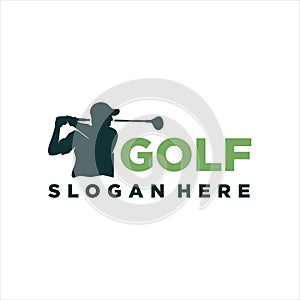 Golf Sport logo designs concept vector