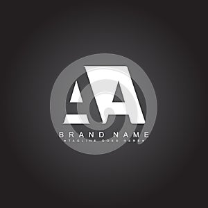 Initial Letter AA Logo - Minimal Business Logo photo