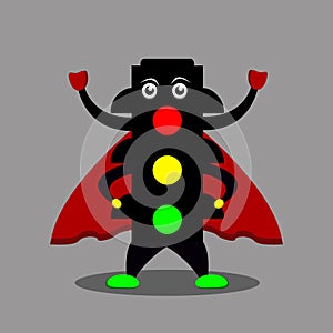 Traffic light icon photo