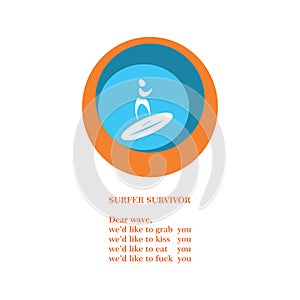 People playing surfing in the circle