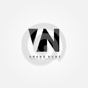 Initial Letter VN Logo - Simple Business Logo photo
