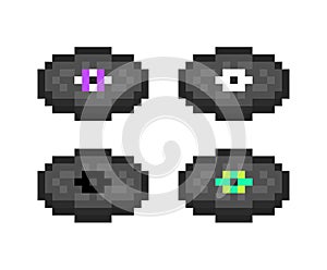 Pixel art of a Music Disc.