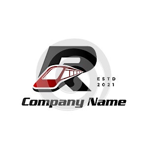 Modern and Stylish Initial R Train