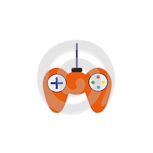 Symbole de jeu minimal - Jeux modernes en continu - IcÃÂ´ne de contrÃÂ´leur sans fil - Vecteur photo