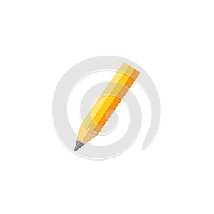 Pencil icons vector. Simple and filled pencil sign. photo