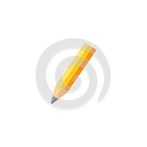 Pencil icons vector. Simple and filled pencil sign.
