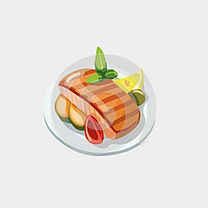 IcÃÂ´ne vectorielle ÃÂ  plat pour le dÃÂ©jeuner mexicain Taco avec coquillage de tortilla pour les apps alimentaires et les sites web