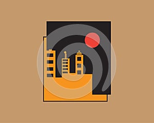 City building future iconic