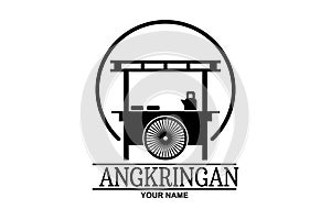 Vector Illustration for Angkringan food stall logo.