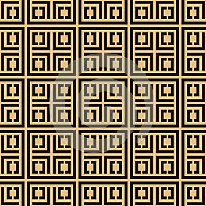 Seamless Repeating Pattern With Lines. Geometric Tiles Vector Background