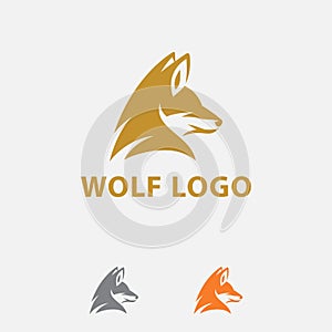 Wolf Head Strong Side Logo