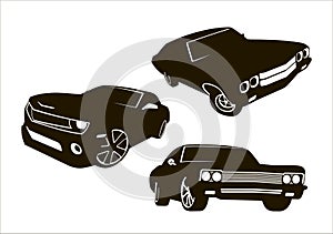 Vector car models