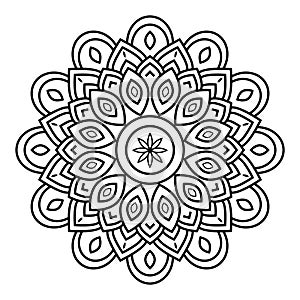 Simple mandalas vector art