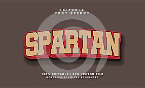 Spartan text effect