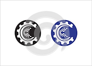 Engineering Logo or Icon Design Vector Image Template