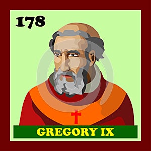 178th Catholic Church Pope Gregory IX