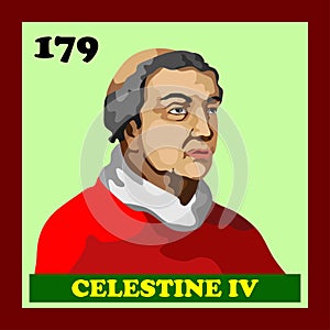 179th Catholic Church Pope Celestine IV