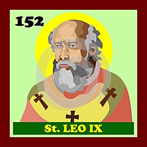 152nd Catholic Church Pope Saint Leo IX