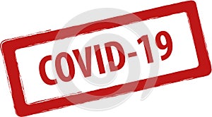 Covid-19 covid 19 pendamic sign board square rangtangle frame