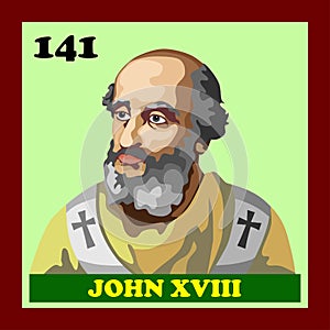 141st Catholic Church Pope John XVIII photo