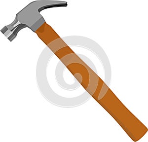 Hammer Tool Equipment Vector Illustration