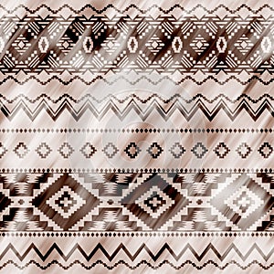 Watercolor ethnics  digital background seamless pattern photo