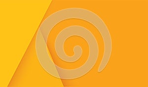 Minimal modern yellow lines background vector illustration