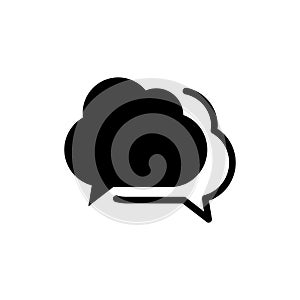 Simple Design Speech Bubble Icon