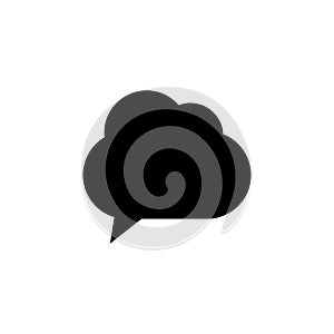 Simple Design Speech Bubble Icon