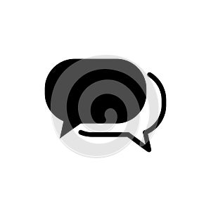 Simple Design Speech Bubble Icon