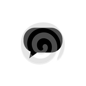 Simple Design Speech Bubble Icon