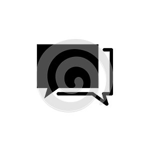 Simple Design Speech Bubble Icon