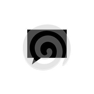 Simple Design Speech Bubble Icon