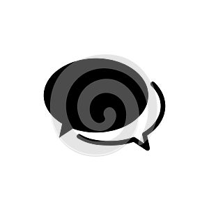 Simple Design Speech Bubble Icon