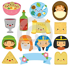 Kawaii Passover Cartoons photo