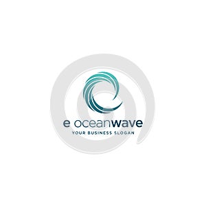 E CEAN WAVE LOGO photo