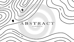 Line waves abstract bacground