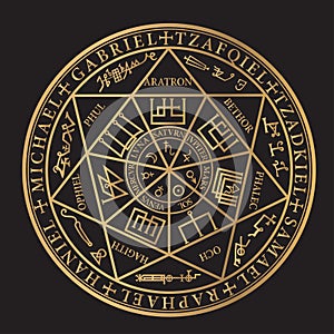 Seven Archangels Seals symbol photo