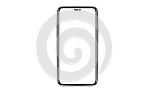 PrintMockup Iphone 14 pro max and new iphon mini. Mock up screen iPhone X . Transparent and Clipping Path isolated