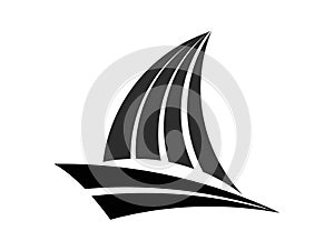 ship vector modern logo and icon photo