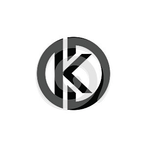 Letter KD Logo, KD Monogram, Initial KD Logo, KD Logo, Letter KD Icon