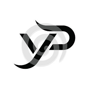 Letter YP Logo, YP Monogram, Initial YP Logo, YP Logo, Letter YP Icon