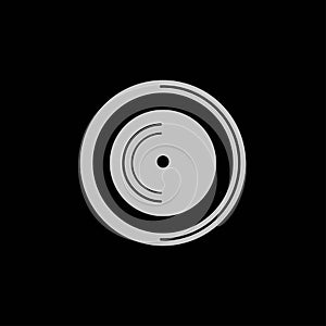 Circle vector logo template design