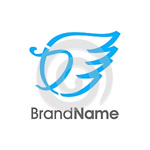 Initial D RIbbon Wing Logo