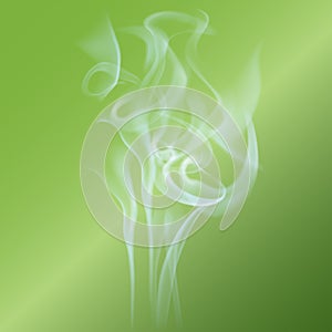 Abstract smoke on Gem piriot color background